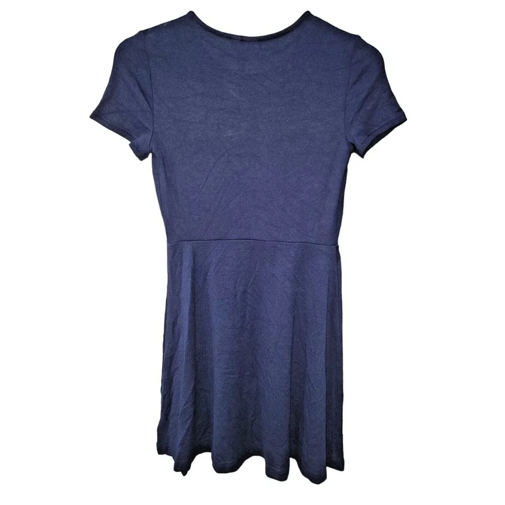 Gap Dress Women's XS‎ Navy Blue Short Sleeve Stretch Size Extra Small NWT